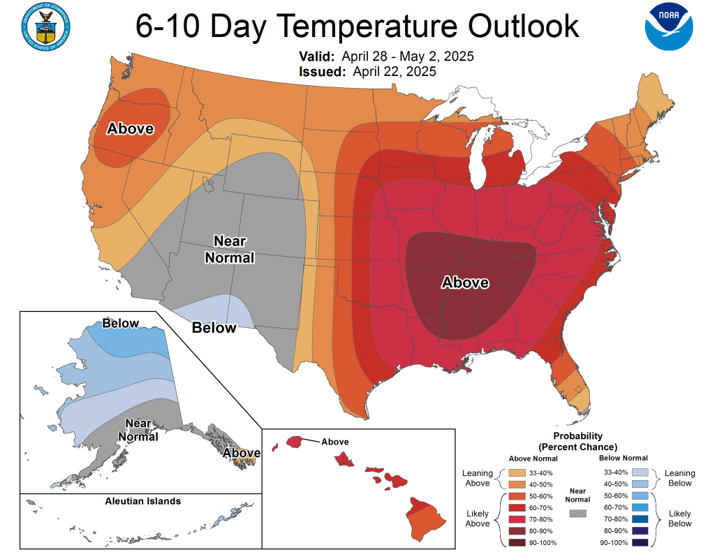 Summer-like pattern ahead
